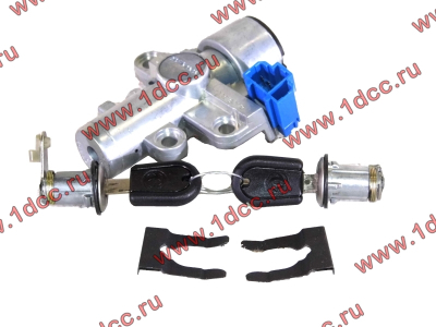 Замок зажигания с личинками дверей DF DONG FENG (ДОНГ ФЕНГ) 3704110-C0100 для самосвала фото 1 Йошкар-Ола