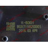 Насос подъема кабины ручной квадратный H2/H3 HOWO (ХОВО) WG9719820001 фото 4 Йошкар-Ола